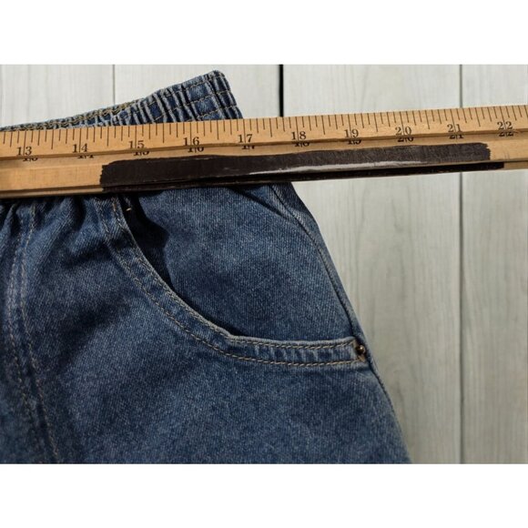 Vintage JC Penney Womens Jeans PLus Size 22W Elastic Waist Pull On Cotton Pants - Picture 5 of 9